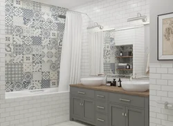 Bathroom design patchwork