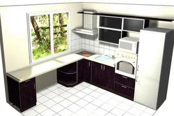 Дизайн кухни шириной 2 4