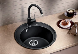 Kitchens with round sink photo