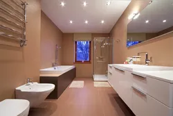 Фото отделка стен ламинатом в ванной