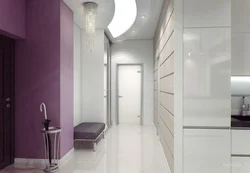 Lilac hallway photo