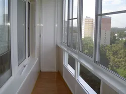 Balcony loggia in the apartment photo