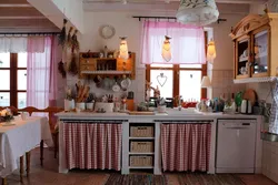 DIY Rustic Kitchen Interior