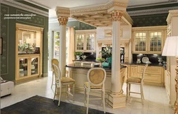 Roman Style Kitchen Design Photo