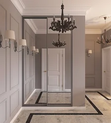 Hallway in neoclassical style photo