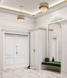 Hallway in neoclassical style photo