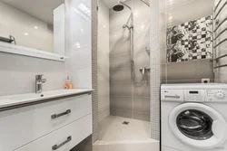 Photo of a bathroom with a shower cabin 5 sq.m.