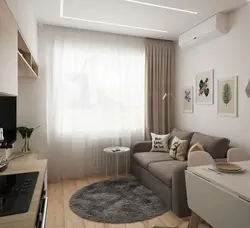 Living room 10 m interior