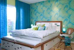 Wallpaper colors photo are suitable for the bedroom