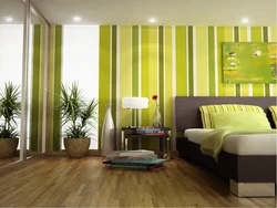 Color Combination With Green In The Bedroom Interior