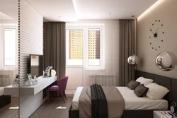 Bedroom Design 12 Square Meters With Balcony Photo
