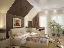 Дизайн Спальни В Светлых Тонах Мансарда