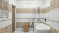 Ceramic Tiles In The Bathroom Interior