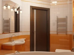 Дизайн дверей ванной фото