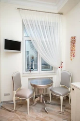 Window In The Kitchen Design Of Curtains And Tulle