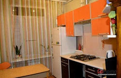Photo of kitchen interior in an ordinary apartment photo