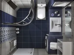 Ванная с душевой 2х2 дизайн комната дизайн