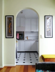 Photo design of kitchen doorway