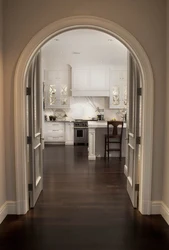 Photo design of kitchen doorway