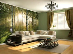 Modern 3D Wallpaper For Living Room Photo