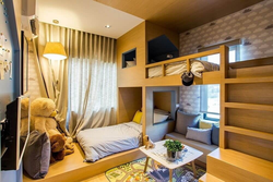 Дизайн Комнаты На 2 Спальных Места