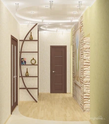 Panel evində koridorların real fotoşəkilləri