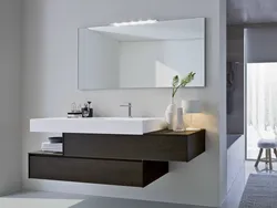 Modern bathroom cabinets photo