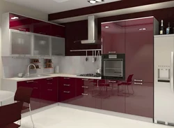 Acrylic kitchen design