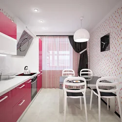 Kitchen Design Wallpaper For A Small Kitchen In An Apartment