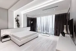 Bedroom With White Floor Photo