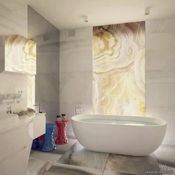 Дизайн ванны плитка оникс