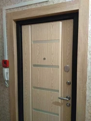 Оформление дверного проема входной двери внутри квартиры фото