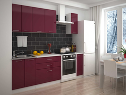 Kitchen in 3 colors design