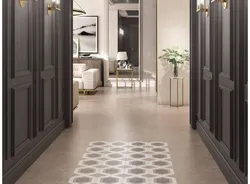 Porcelain Tiles For The Hallway Floor Design