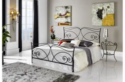 Wrought iron bedroom photo