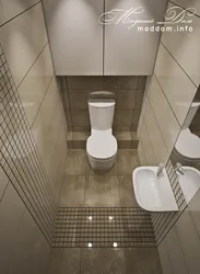 Photo Of A Toilet In An Apartment Tile Design