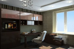Modern Interior Living Room Office