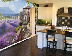 Photo Wallpaper For The Kitchen In The Interior
