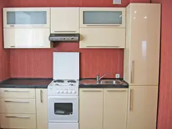 Kitchen design 6 m with dishwasher