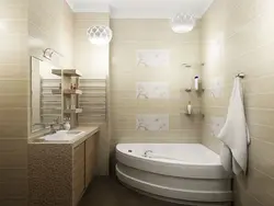 Finishing The Toilet And Bathroom With Tiles Photo Design