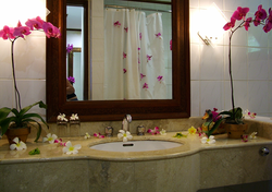 Цвети в ванной фото