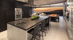 Modern large kitchen interiors photos