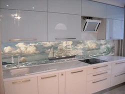 Glass Splashback For Kitchen Images Photos