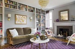 Eclectic living room design