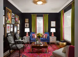 Eclectic Living Room Design