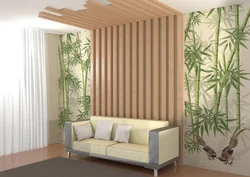PVC Panels In The Living Room Interior