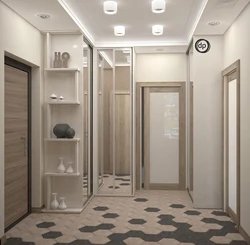Hallway design 18 square meters