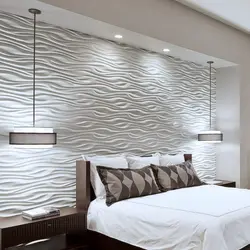 3D Panels For Walls In The Interior Photo Bedroom