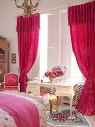 Bedroom Interior Fuchsia