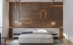 Bedrooms With Wood Paneling Design
